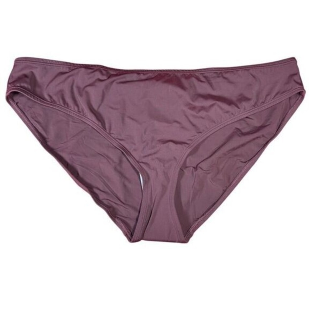 NWT Andie Women's Bikini Bottom XL Cocoa Brown Solid Swim Beach Summer
